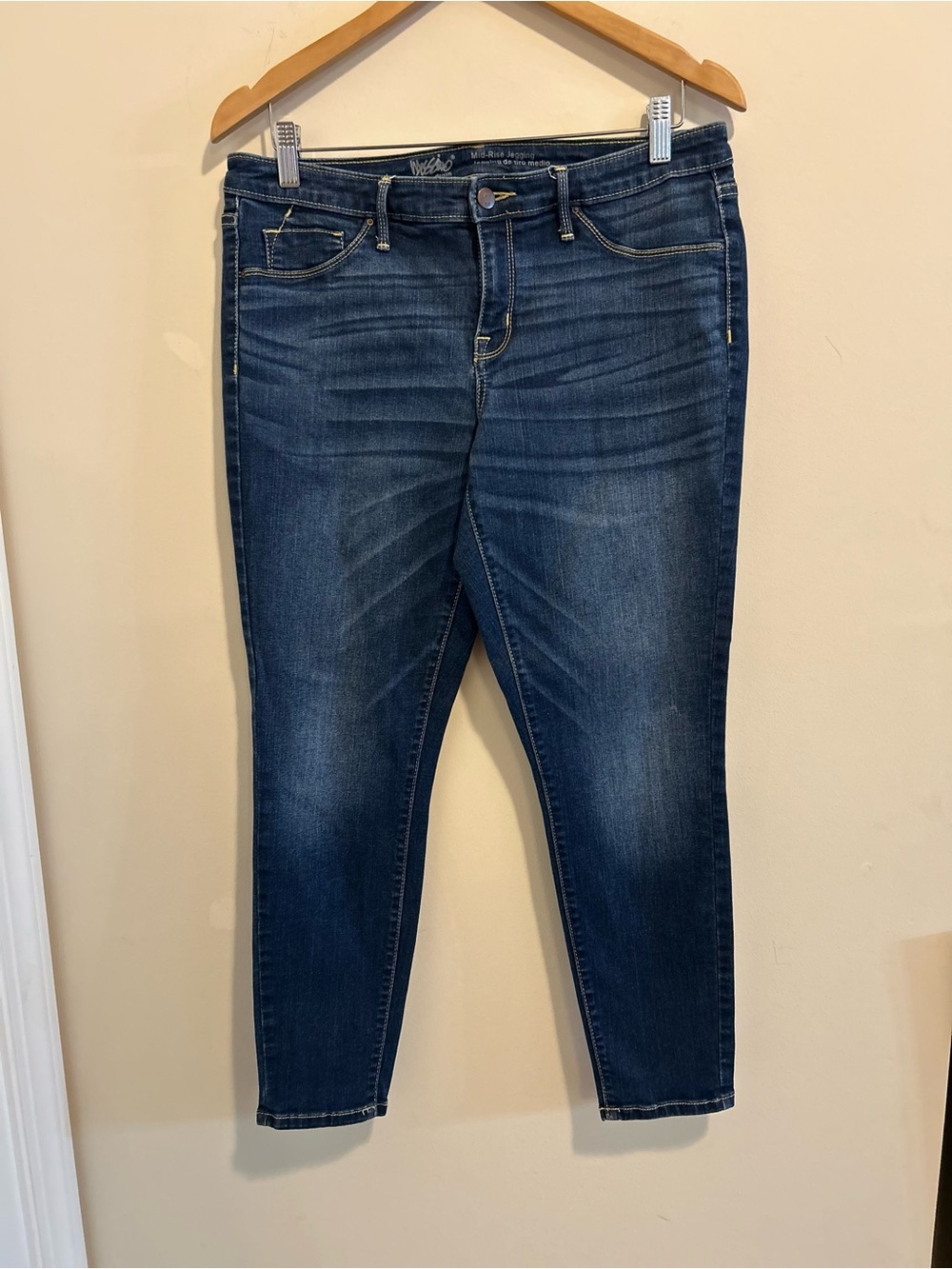 Mossimo Supply Co. Women's Dark Blue Skinny Jeans